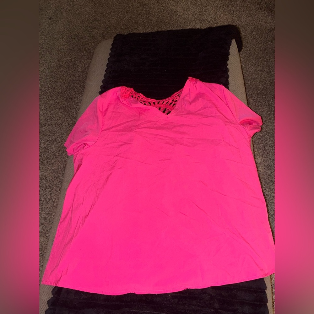 Vibrant Pink Women's Top